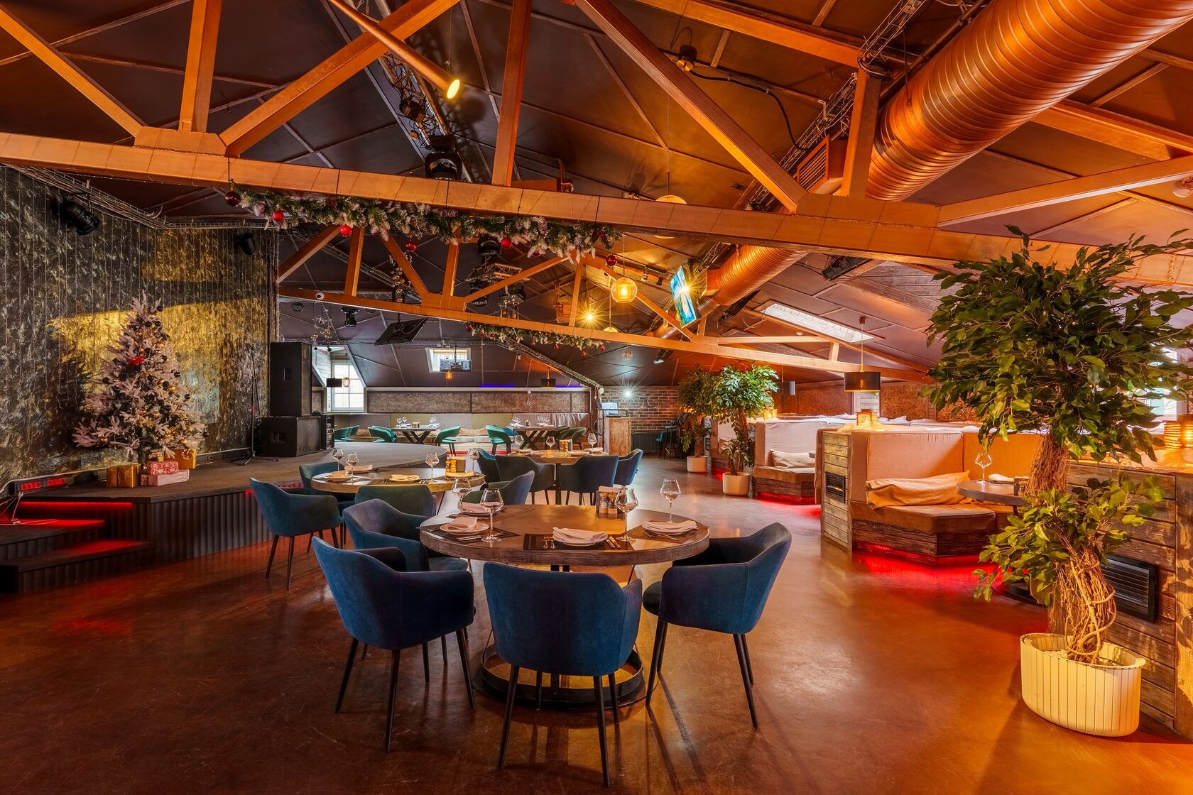 Зона бара ресторана